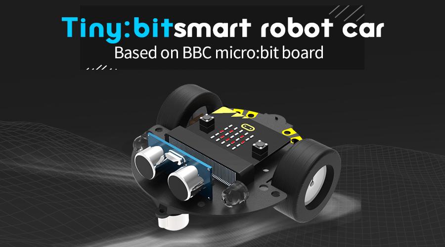 Tiny:bit スマートロボットカーキット for micro:bit　（マイクロビットV1.5を含みます）